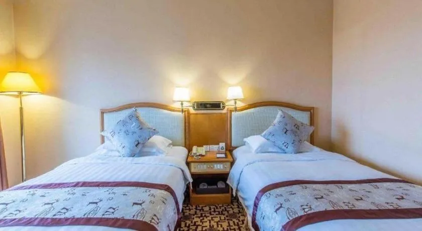 Bed in Changchun Garden Hotel