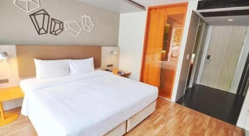 Bed in The Heritage Silom Hotel