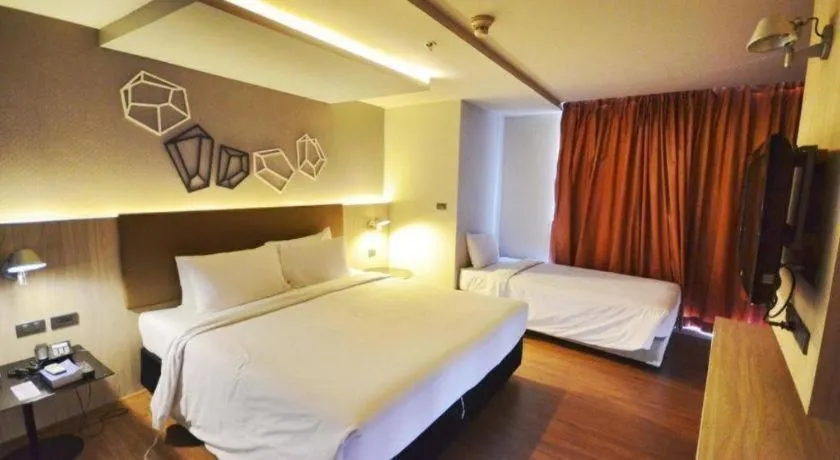 Bed in The Heritage Silom Hotel