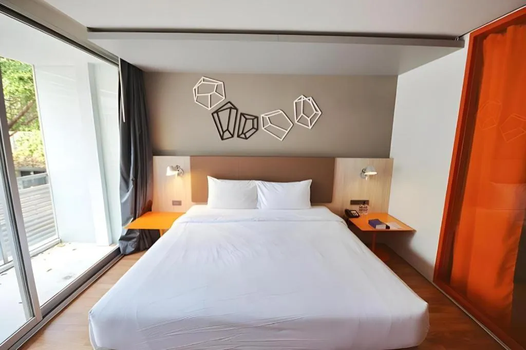 Bed in The Heritage Silom Hotel