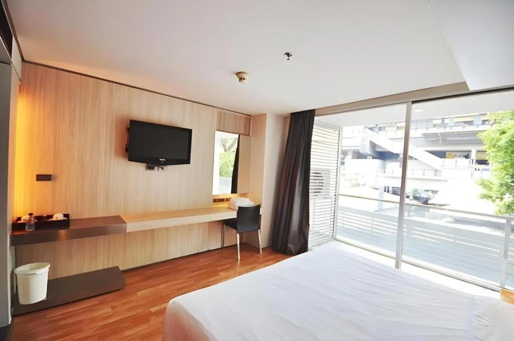 Bed in The Heritage Silom Hotel