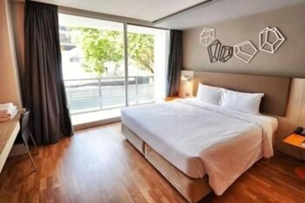 Bed in The Heritage Silom Hotel