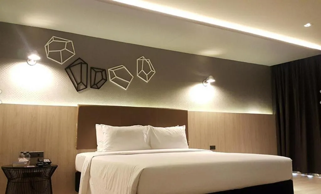 Bed in The Heritage Silom Hotel