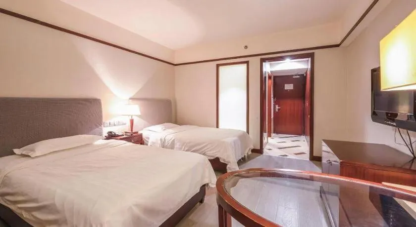 Bed in Starmoon Hotel