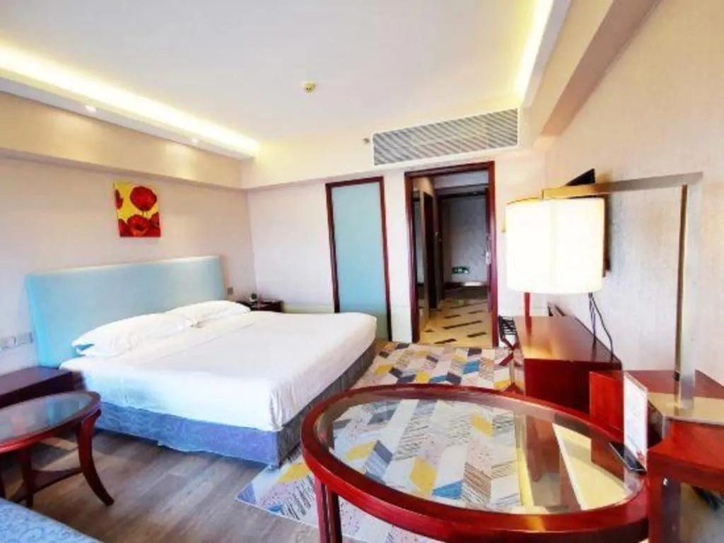 Bed in Starmoon Hotel