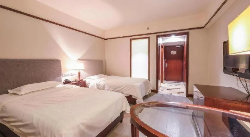 Bed in Starmoon Hotel