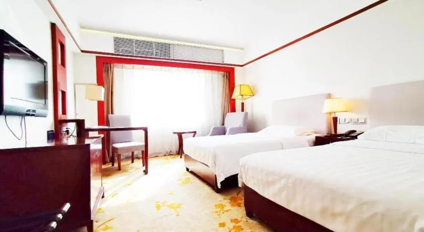 Bed in Starmoon Hotel