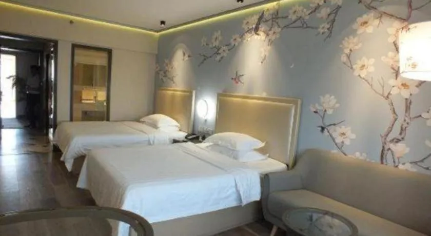 Bed in Starmoon Hotel