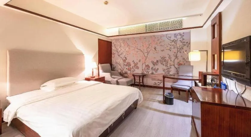 Bed in Starmoon Hotel