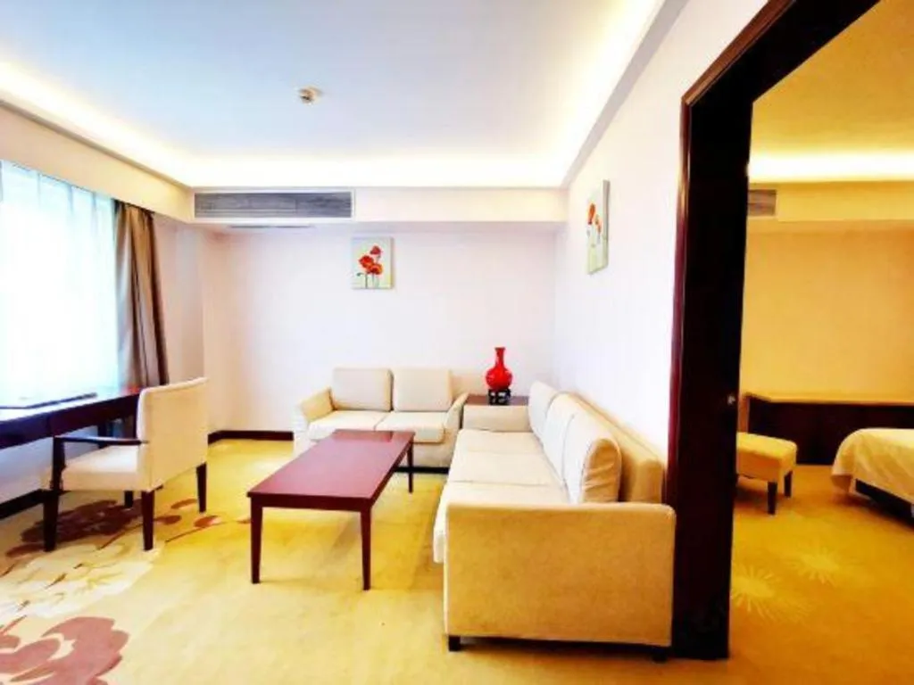 Bed in Starmoon Hotel