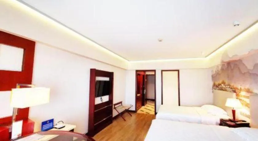 Bed in Starmoon Hotel