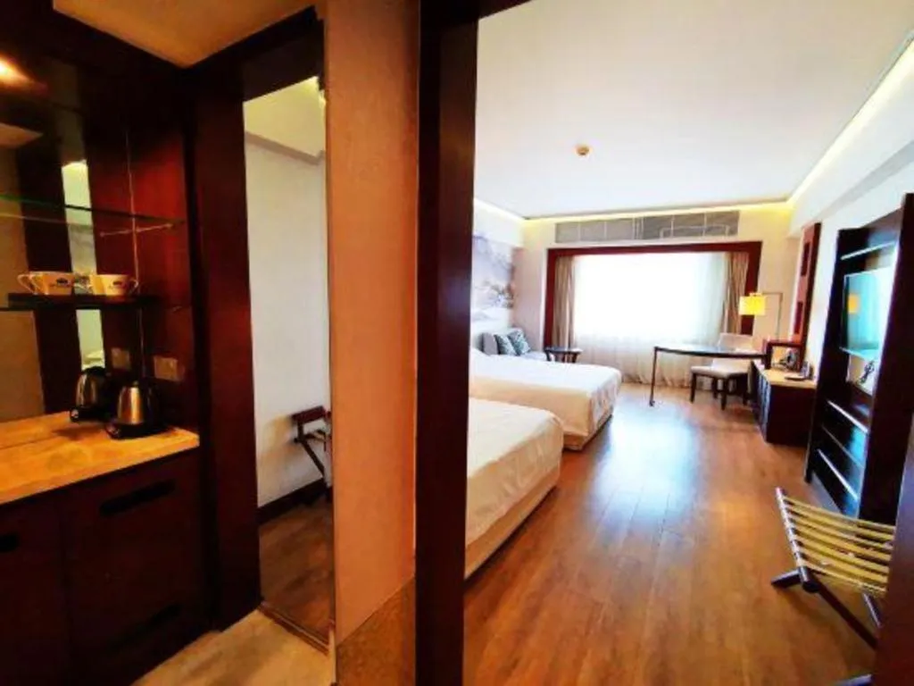 Bed in Starmoon Hotel