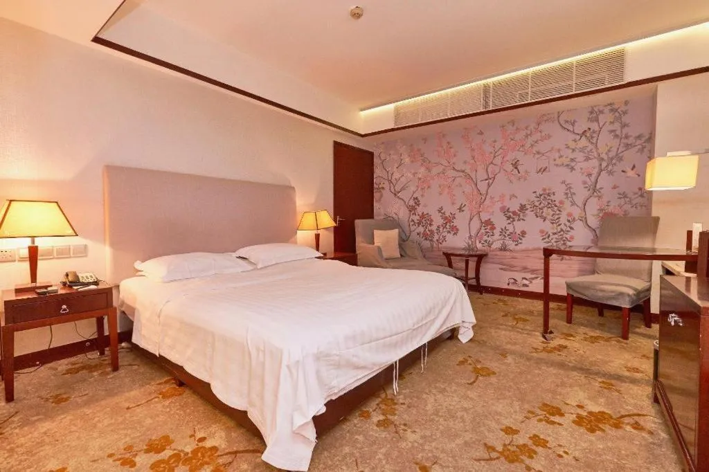 Bed in Starmoon Hotel