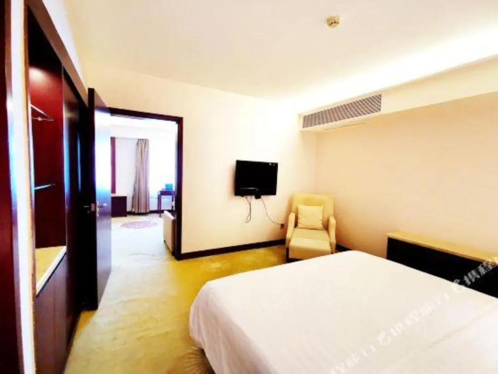 Bed in Starmoon Hotel