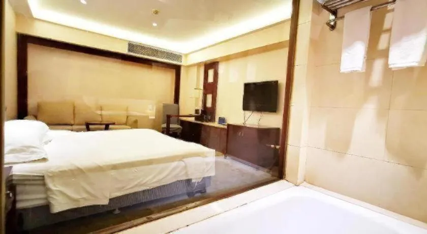 Bed in Starmoon Hotel