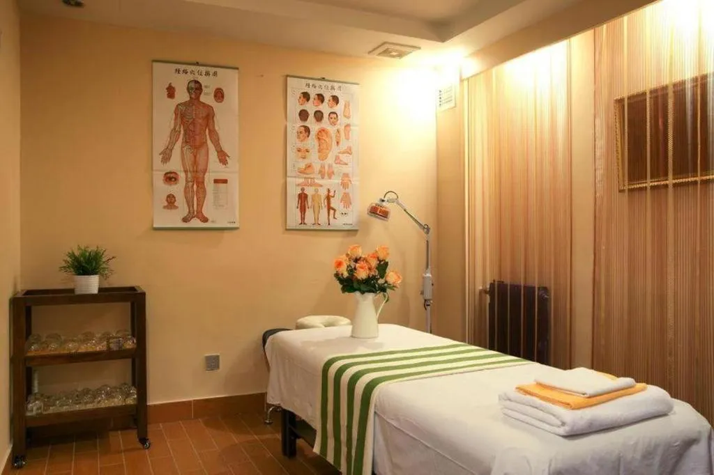 Bed in Starmoon Hotel