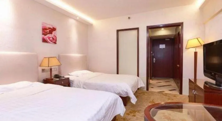 Bed in Starmoon Hotel