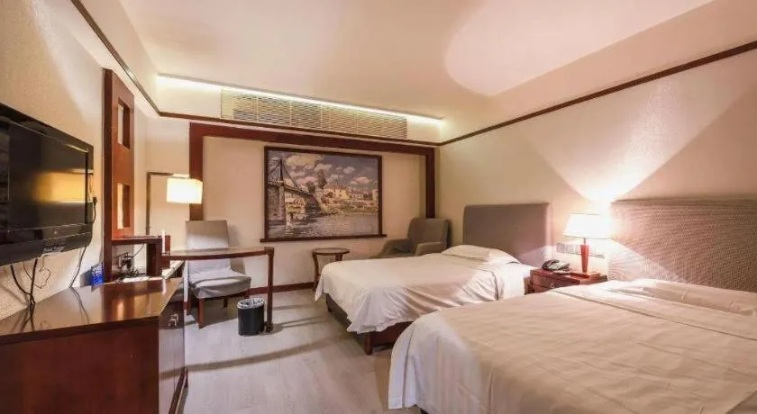 Bed in Starmoon Hotel