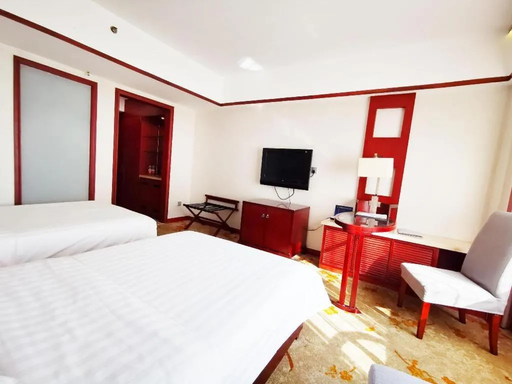 Bed in Starmoon Hotel