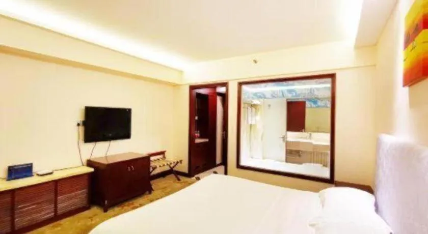 Bed in Starmoon Hotel