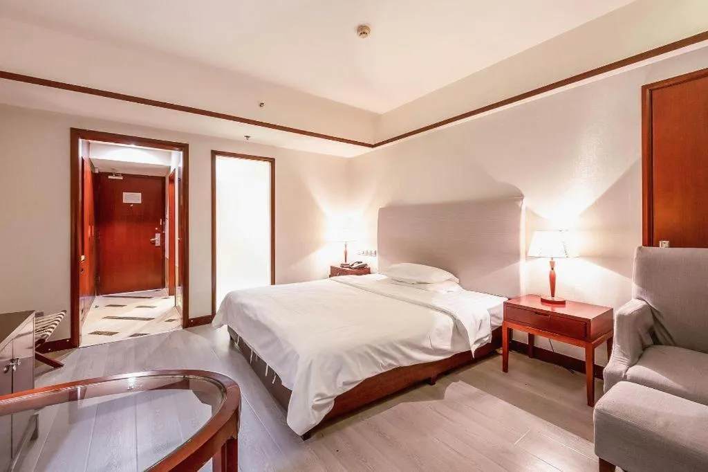 Bed in Starmoon Hotel