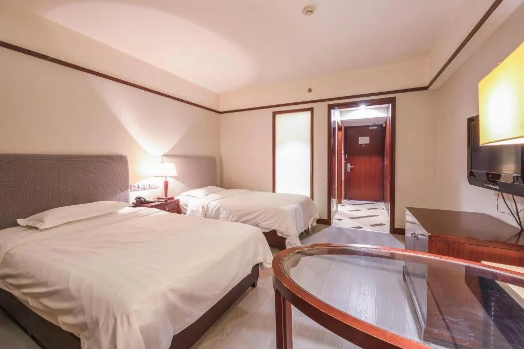 Bed in Starmoon Hotel