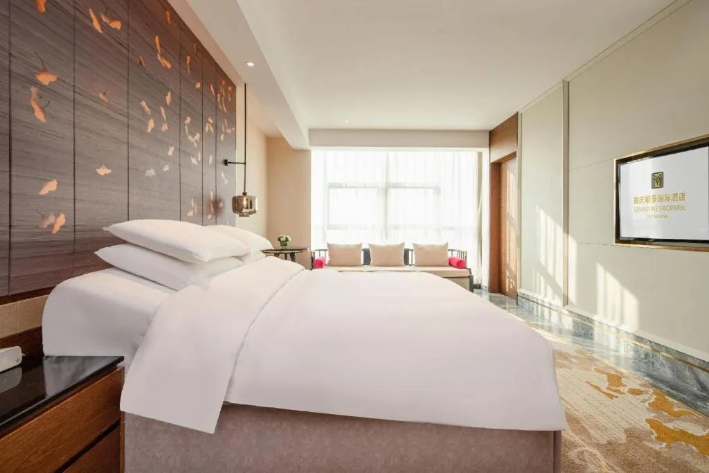 Bed in Grand Metropark Hotel Chongqing