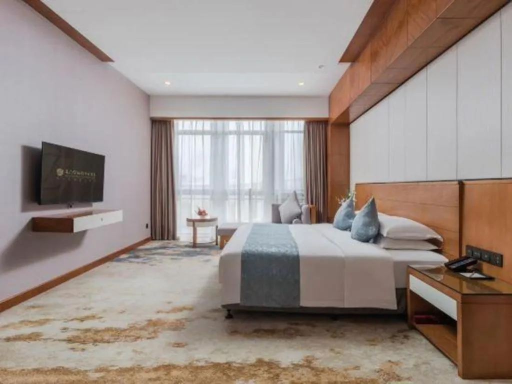 Bed in Fliport Hotel Xiamen Software Park