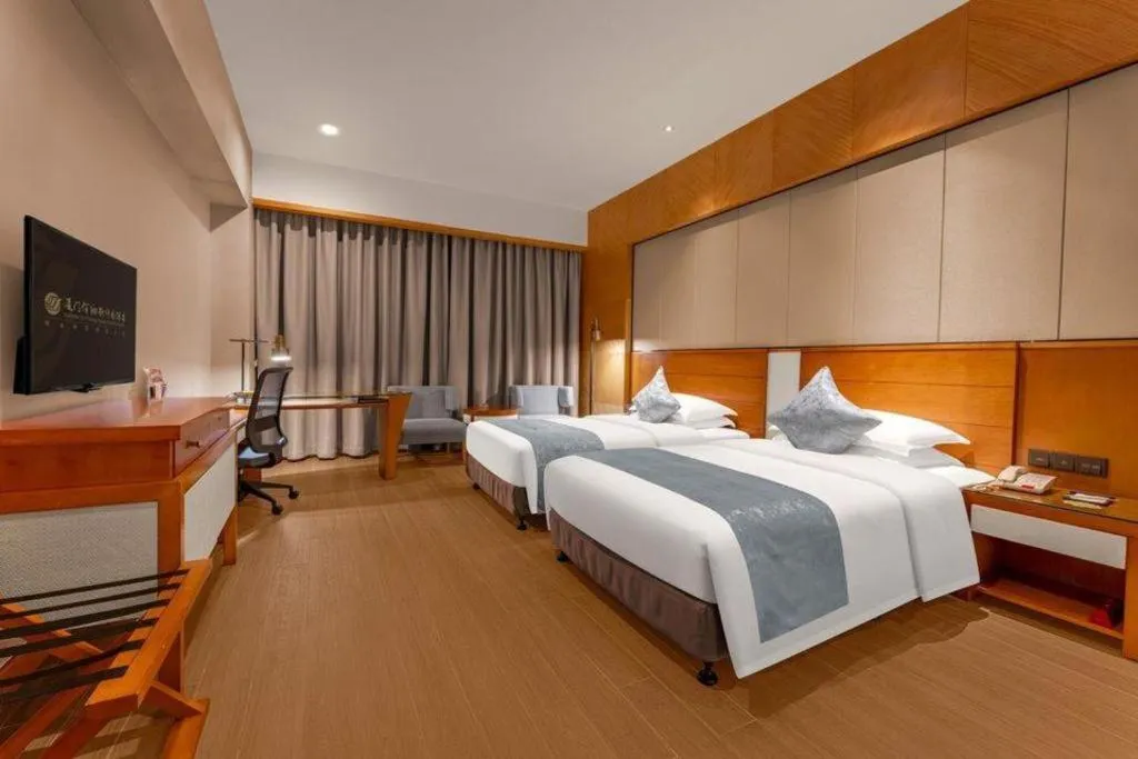Bed in Fliport Hotel Xiamen Software Park