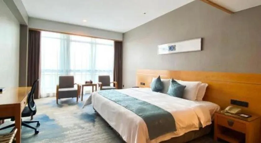 Bed in Fliport Hotel Xiamen Software Park