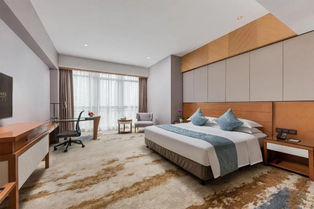 Bed in Fliport Hotel Xiamen Software Park
