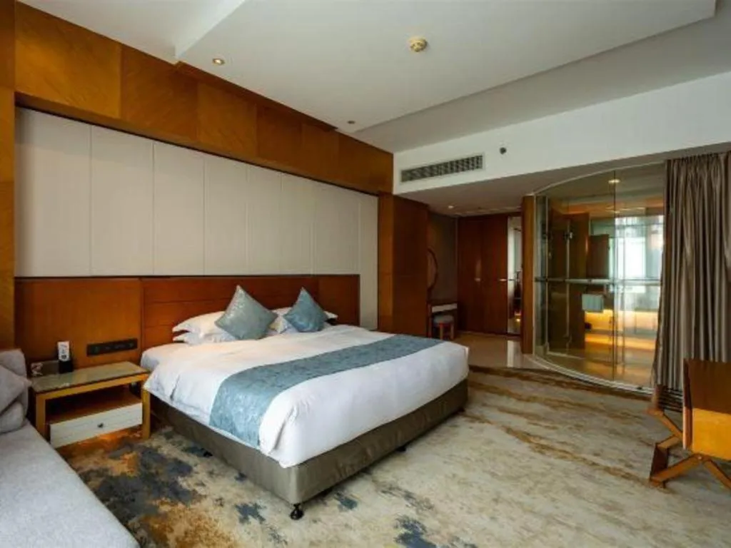 Bed in Fliport Hotel Xiamen Software Park