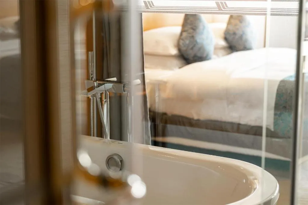 Bed in Fliport Hotel Xiamen Software Park