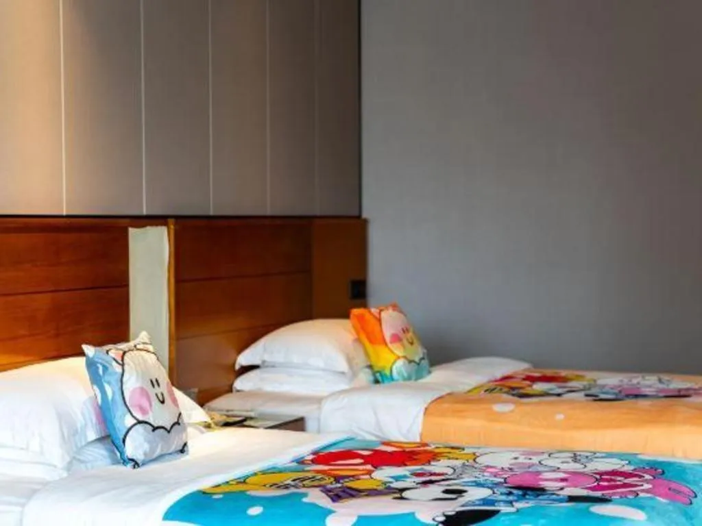 Bed in Fliport Hotel Xiamen Software Park