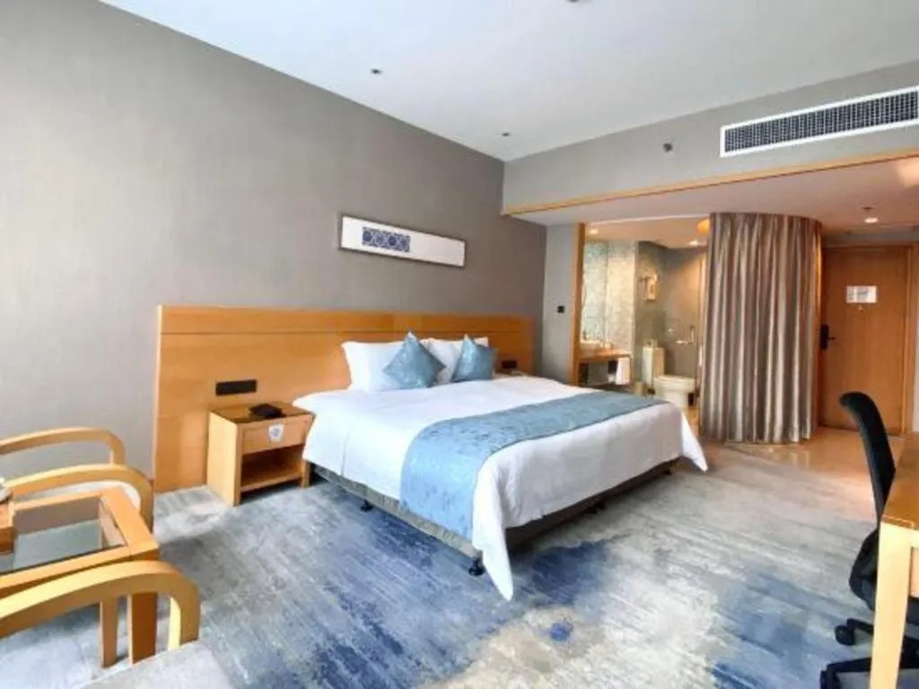 Bed in Fliport Hotel Xiamen Software Park