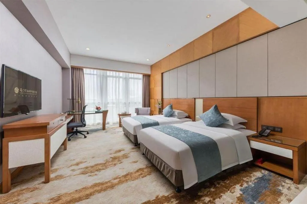 Bed in Fliport Hotel Xiamen Software Park