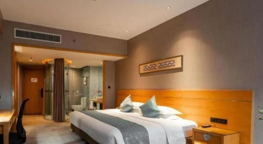 Bed in Fliport Hotel Xiamen Software Park