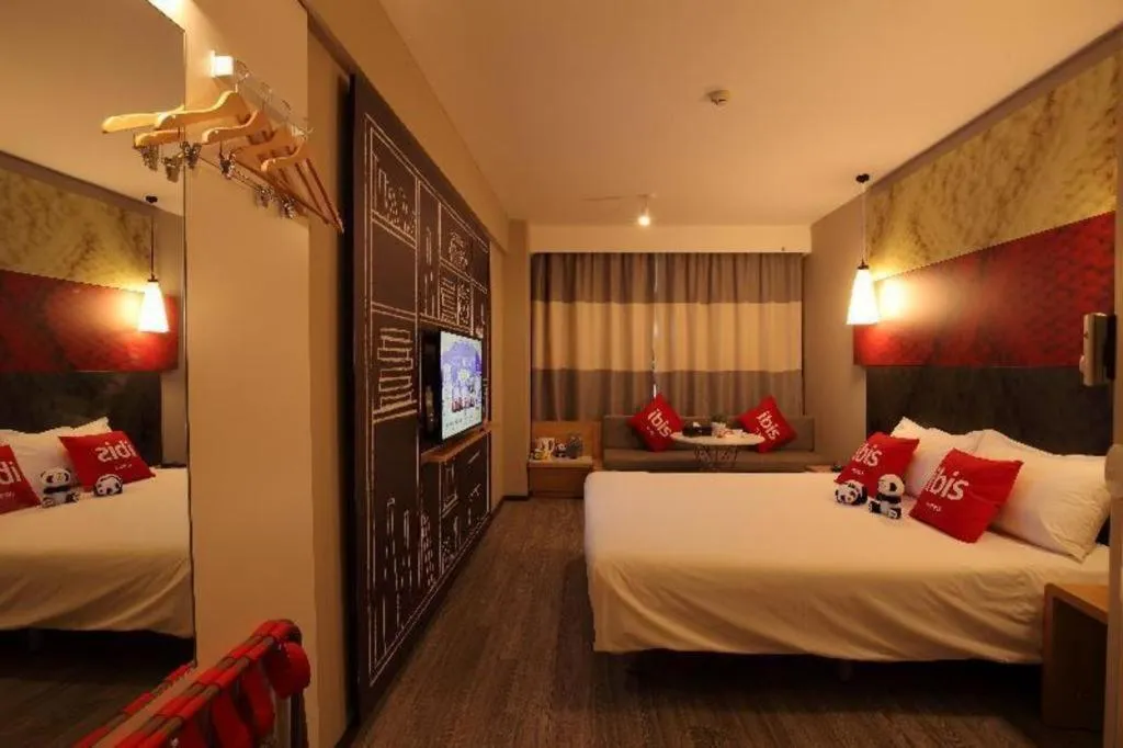 Bed in Ibis Ya An Langqiao