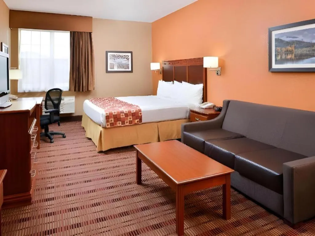 Bed in Best Western Plaquemine Inn