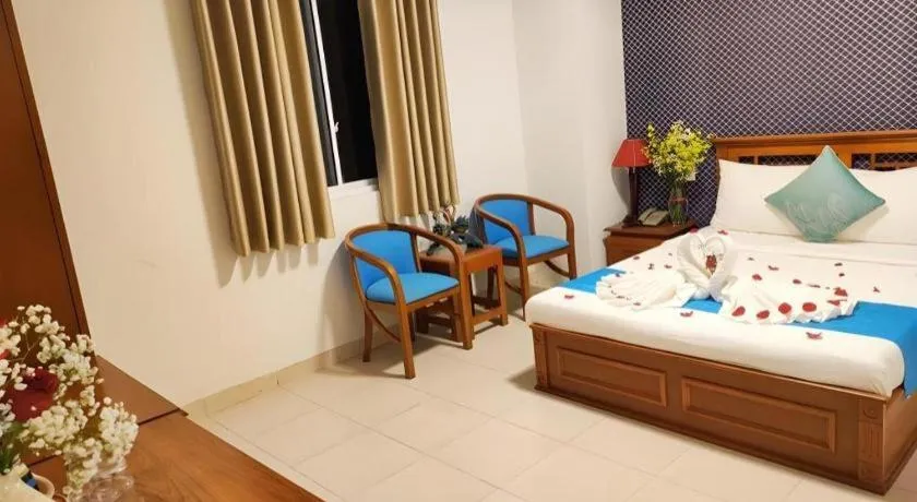 Bed in Hồng Hạc hotel