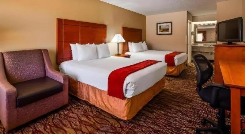 Bed in Best Western Inn