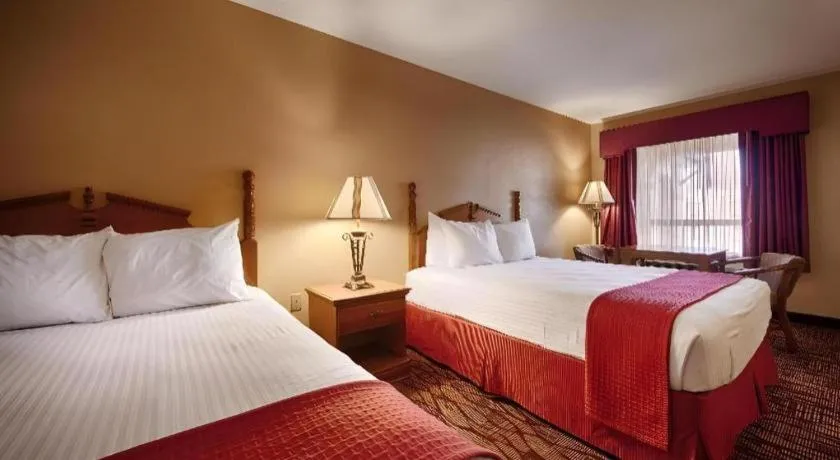 Bed in Best Western Inn