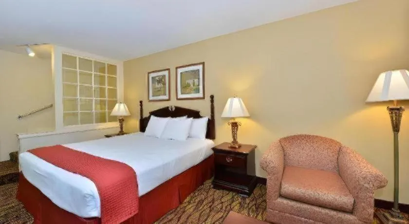 Bed in Best Western Inn