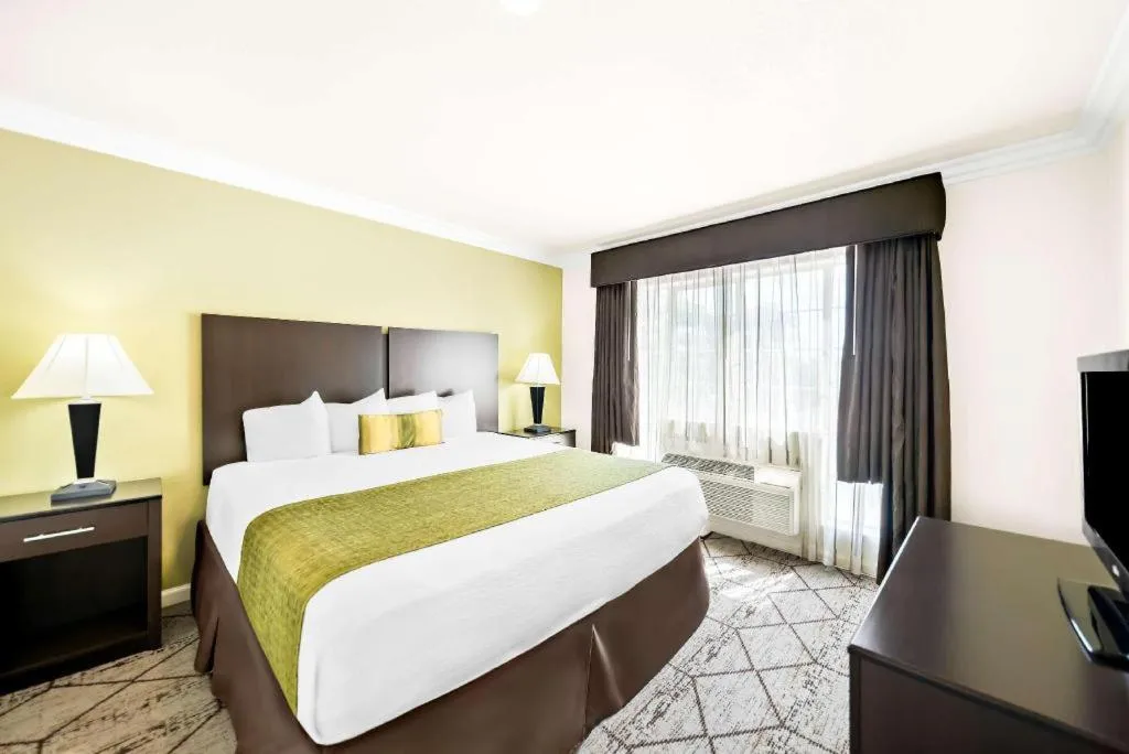 Bed in Best Western Executive Inn