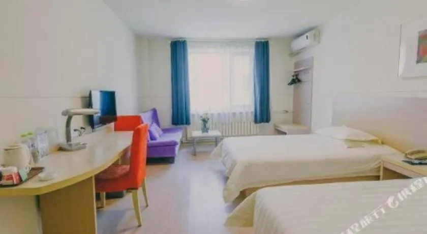 Bed in Jinjiang Inn Qingdao Development Zone Jinggangshan Rd.