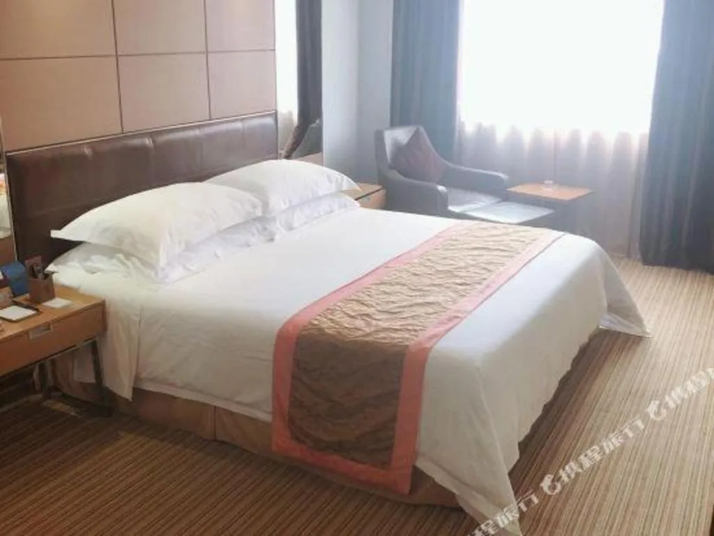 Bed in Downtown Hotel