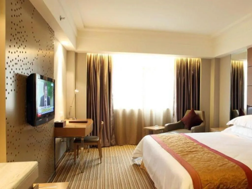 Bed in Downtown Hotel