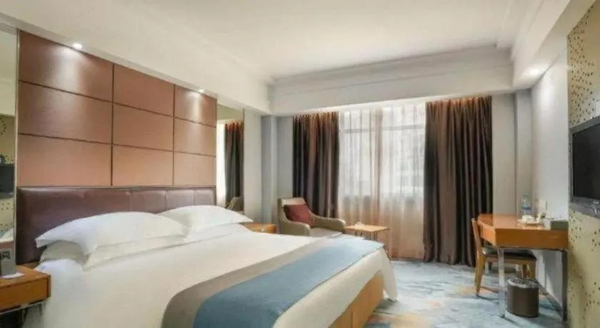 Bed in Downtown Hotel