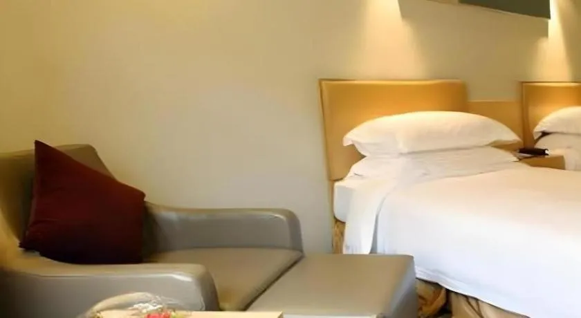 Bed in Downtown Hotel