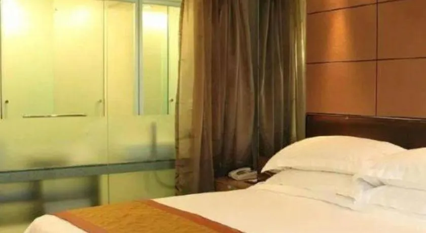 Bed in Downtown Hotel